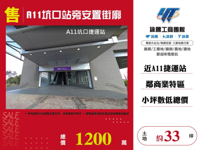 A11坑口站旁安置街廓建地