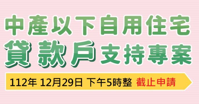  內政部「中產以下房貸支持專案」6月上路 申辦方式以及資格條件 大解析 